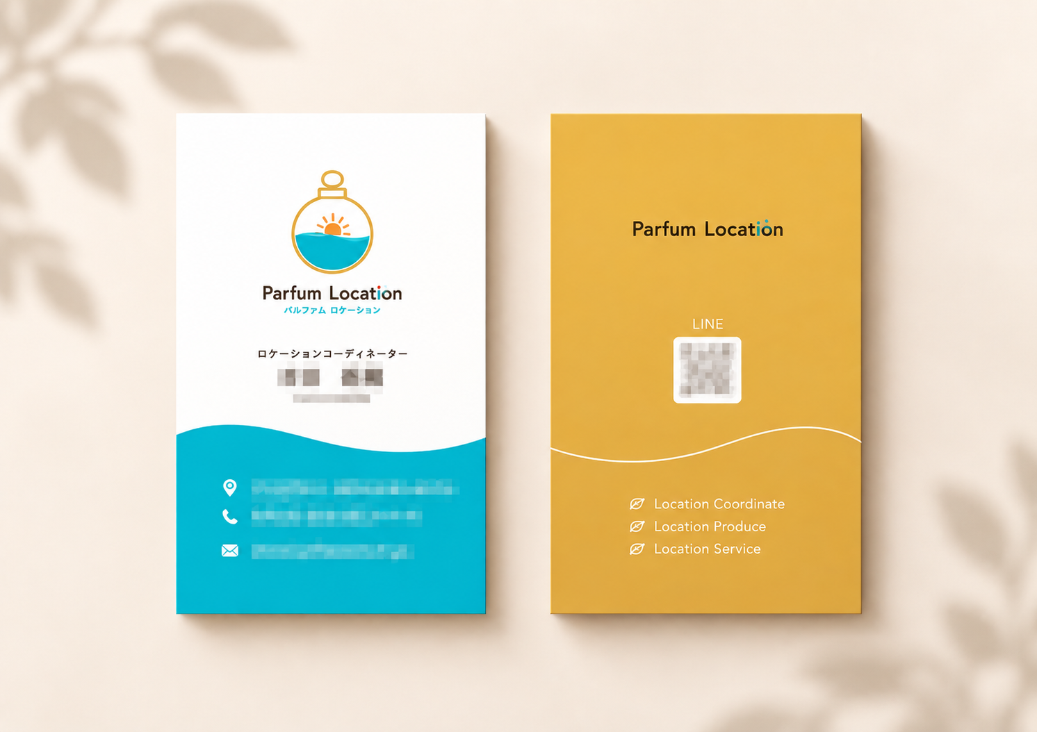 Parfum Location 様 ロゴ・名刺