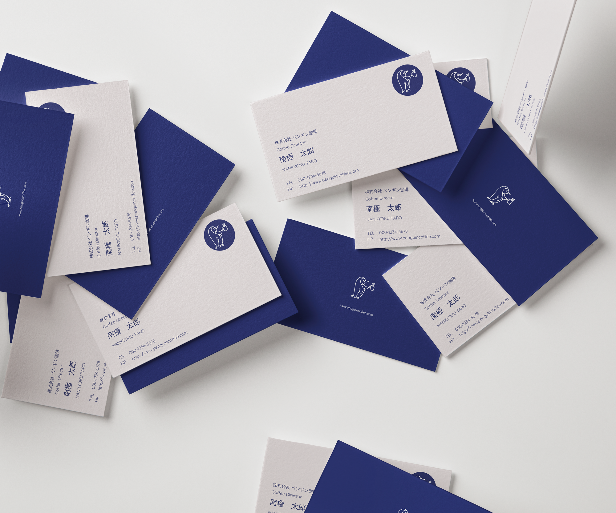 Penguin Coffee 様 Business Card Design